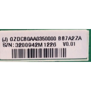 MAIN PARA MONITOR AOC / NUMERO DE PARTE GZDCB0AA035 / 715G527C-M01-000-004L / MODELO 236LM00020